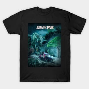 Jurassic Park Artwork poster T-Shirt